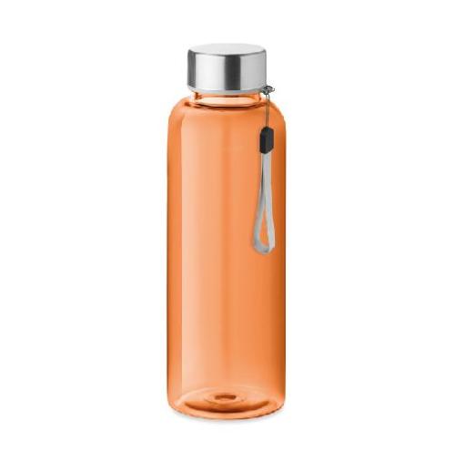 Achat RPET bottle 500ml - orange transparent