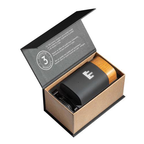 Achat speaker clever wood 5W - noir - logo lumineux blanc - Import - noir