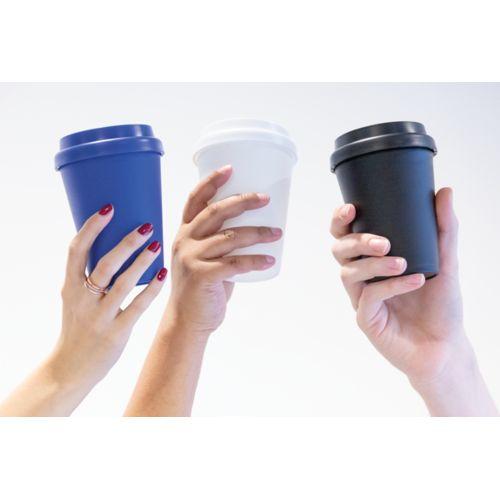Achat Mug en PP recyclable à double paroi 300ml - blanc