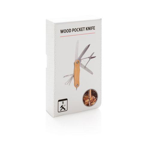 Achat Couteau de poche Wood - marron
