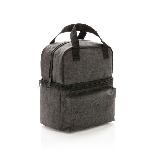 Achat Sac isotherme à 2 petits compartiments - anthracite