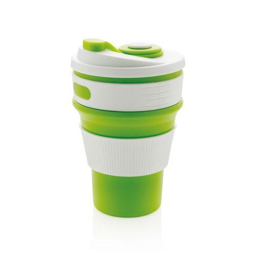 Achat Mug en silicone pliable - vert
