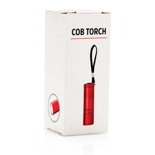 Achat Lampe torche COB - rouge