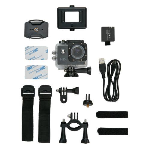 Achat Caméra sport HD avec 11 accessoires - noir