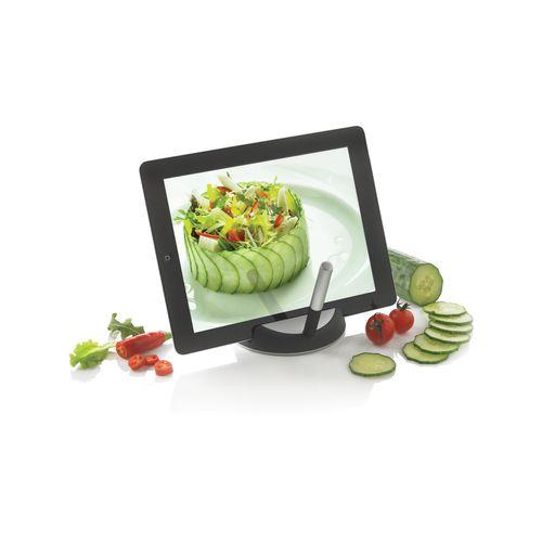 Achat Support à tablette avec stylet Chef - argenté