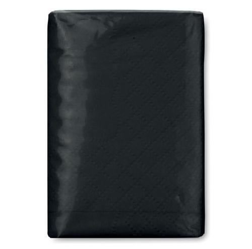 Achat Mini paquet de mouchoirs - noir