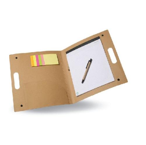 Achat Porte-documents carton - beige