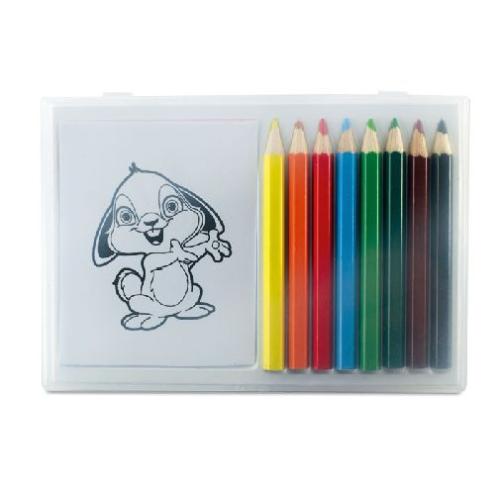 Achat Set crayons de couleur en bois - multicolore