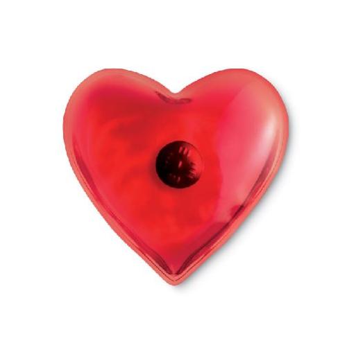Achat Chaufferette en forme de cœur - rouge