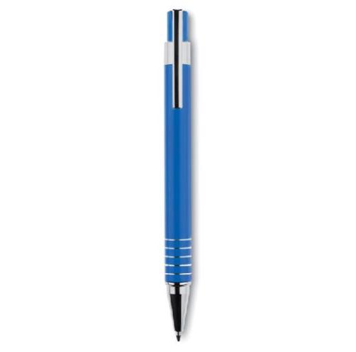 Achat Set stylo bille étui métal - bleu