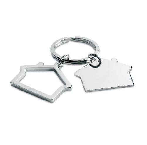 Achat Porte-clés en alliage de métal - argenté brillant