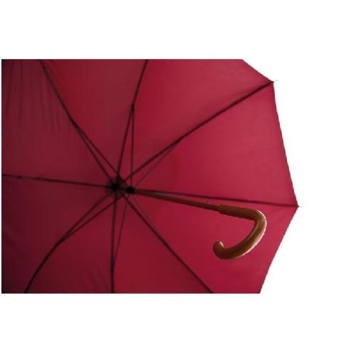 Achat Parapluie avec poignée en bois - bourgogne