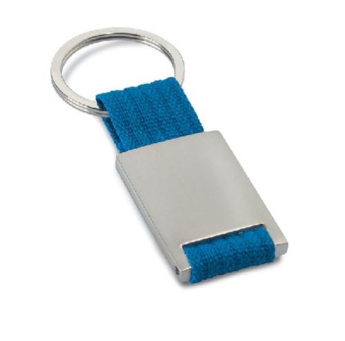 Achat Porte-clés rectangulaire - bleu
