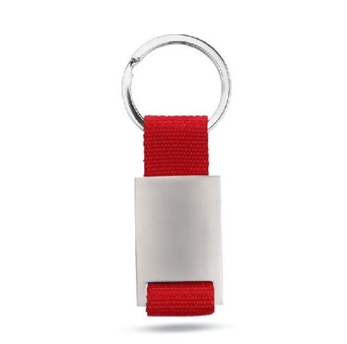 Achat Porte-clés rectangulaire - rouge