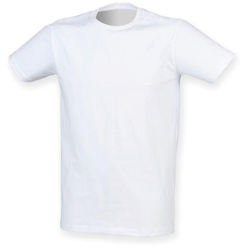 Achat T-SHIRT HOMME COL ROND FEEL GOOD - blanc