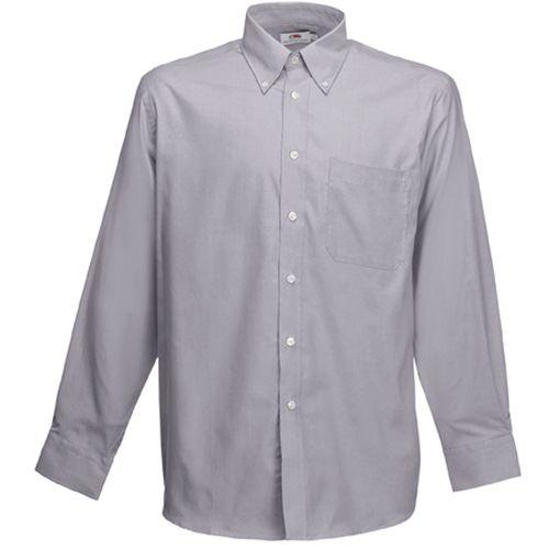 Achat CHEMISE HOMME MANCHES LONGUES OXFORD (65-114-0) - gris oxford