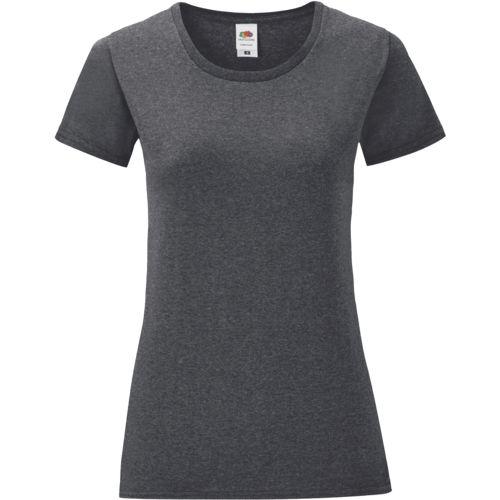 Achat T-shirt femme Iconic-T - gris foncé chiné