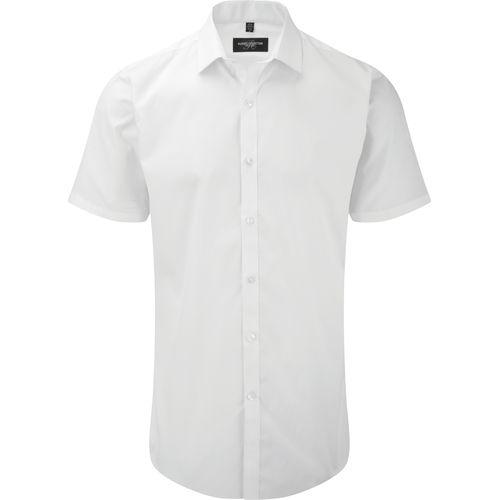 Achat CHEMISE HOMME MANCHES COURTES ULTIMATE STRETCH - blanc
