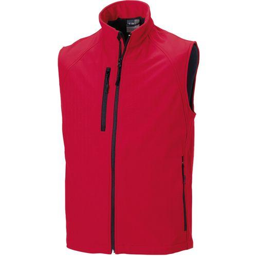 Achat BODYWARMER SOFTSHELL HOMME - rouge classique