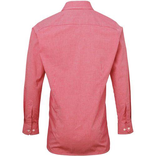 Achat Chemise homme micro carreaux "Vichy" - rouge