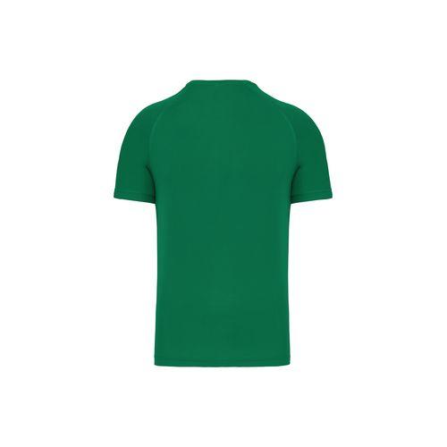 Achat T-shirt de sport manches courtes col v homme - vert kelly