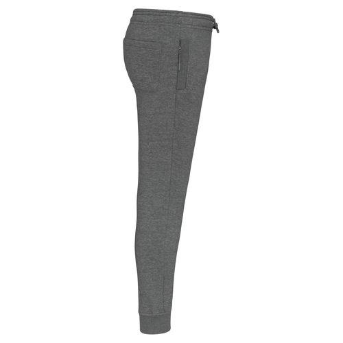 Achat Pantalon de jogging à poches multisports enfant - gris foncé chiné