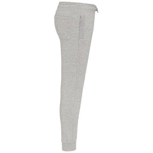 Achat Pantalon de jogging à poches multisports enfant - gris chiné