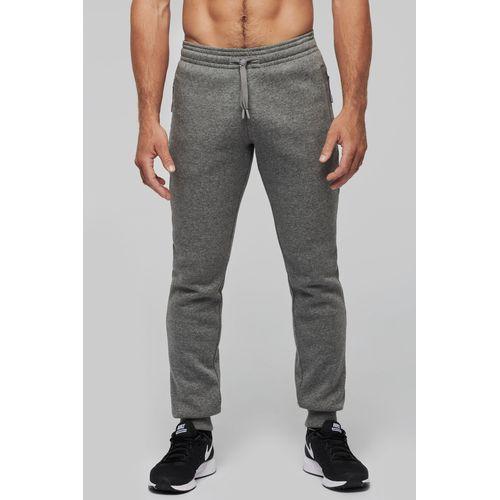 Achat Pantalon de jogging à poches multisports adulte - gris chiné