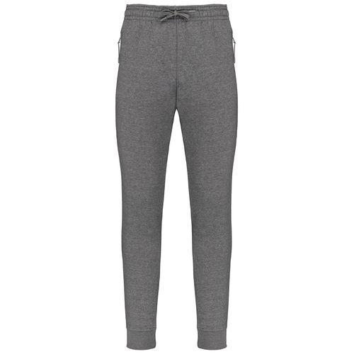Achat Pantalon de jogging à poches multisports adulte - gris chiné
