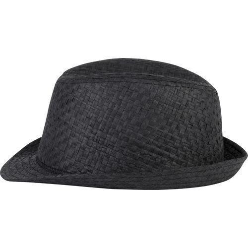 Achat Chapeau de paille style Panama rétro - noir