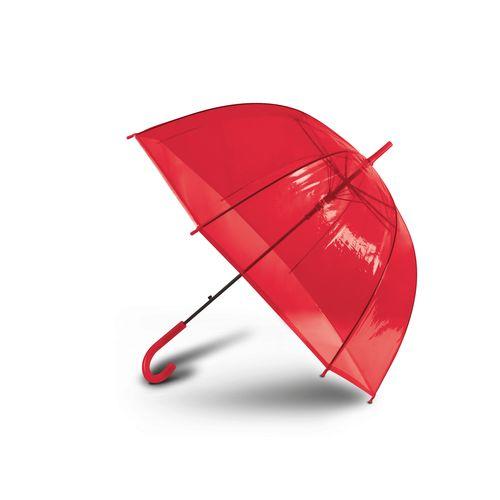 Achat Parapluie transparent - rouge
