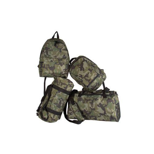 Achat Sac fourre tout forme tube - camouflage olive