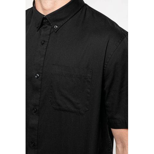 Achat Chemise coton manches courtes Ariana III homme - noir