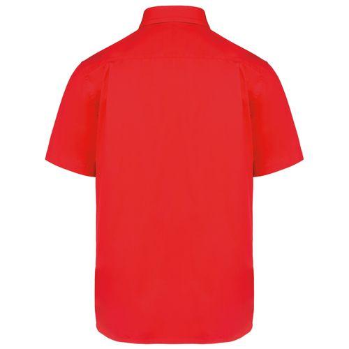 Achat Chemise coton manches courtes Ariana III homme - rouge