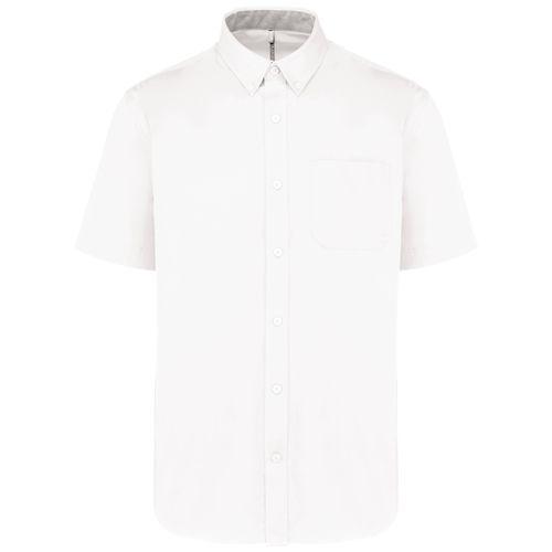 Achat Chemise coton manches courtes Ariana III homme - blanc