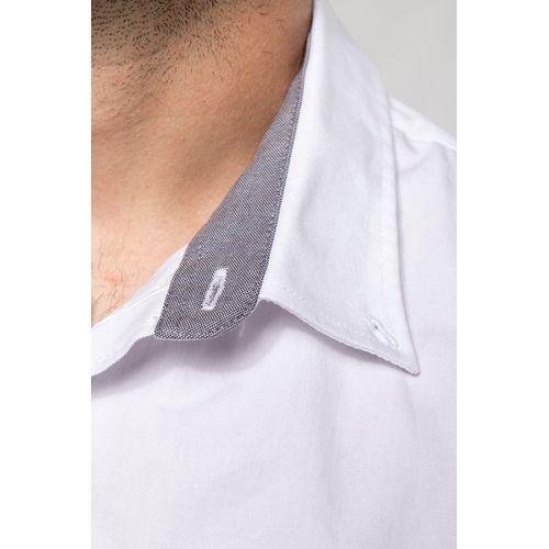 Achat Chemise coton manches longues Nevada homme - blanc