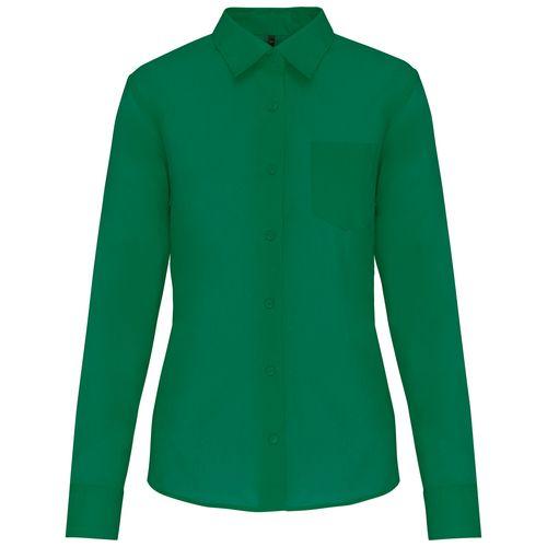 Achat JESSICA > CHEMISE MANCHES LONGUES FEMME - vert kelly
