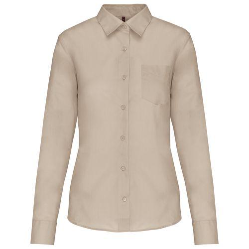 Achat JESSICA > CHEMISE MANCHES LONGUES FEMME - beige