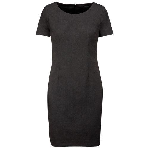 Achat Robe manches courtes - anthracite chiné