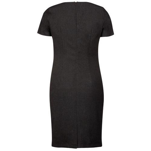 Achat Robe manches courtes - anthracite chiné