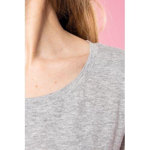 Achat T-shirt long femme - rose pâle