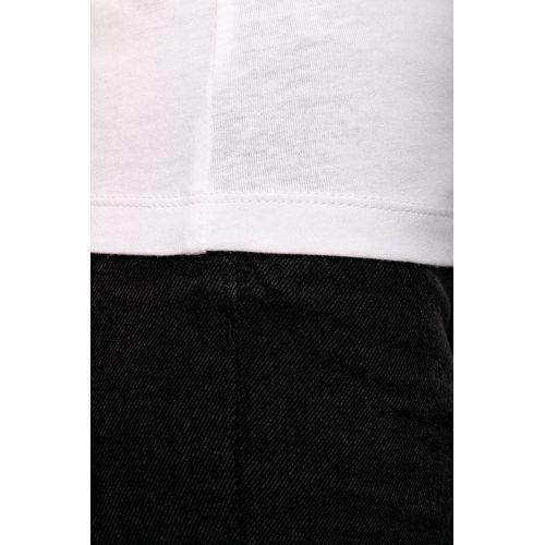 Achat Polo jersey bicolore femme - gris foncé chiné