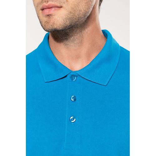 Achat Polo piqué manches longues homme - vert kelly