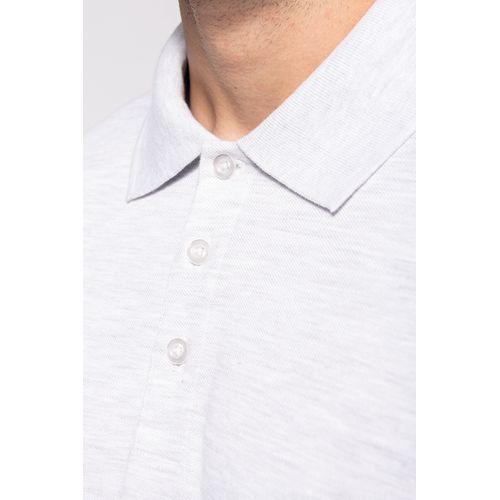 Achat POLO MANCHES LONGUES - gris oxford