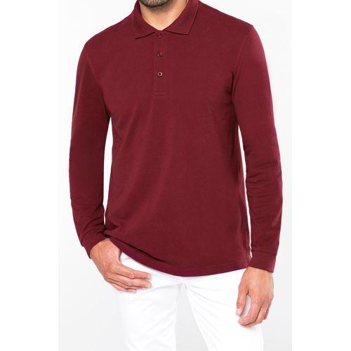 Achat POLO MANCHES LONGUES - rouge