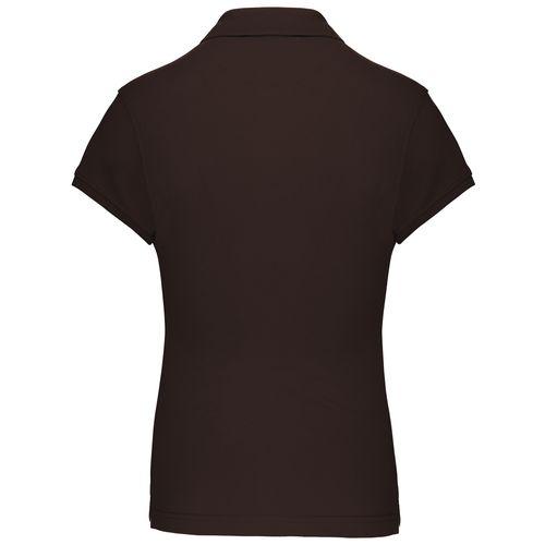 Achat POLO MANCHES COURTES FEMME - chocolat