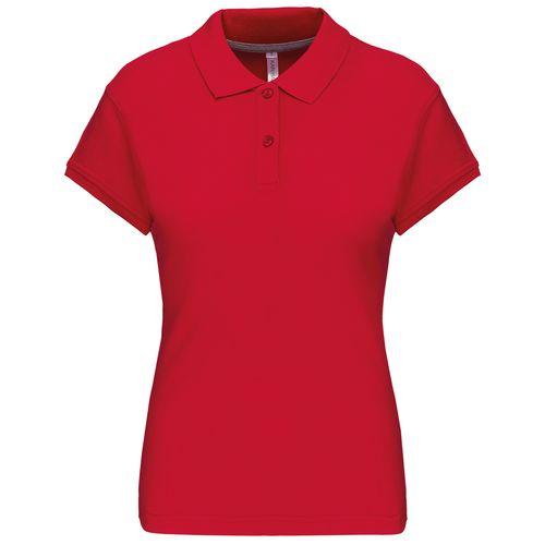 Achat POLO MANCHES COURTES FEMME - rouge