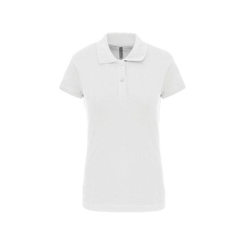 Achat BROOKE > POLO MANCHES COURTES FEMME - blanc