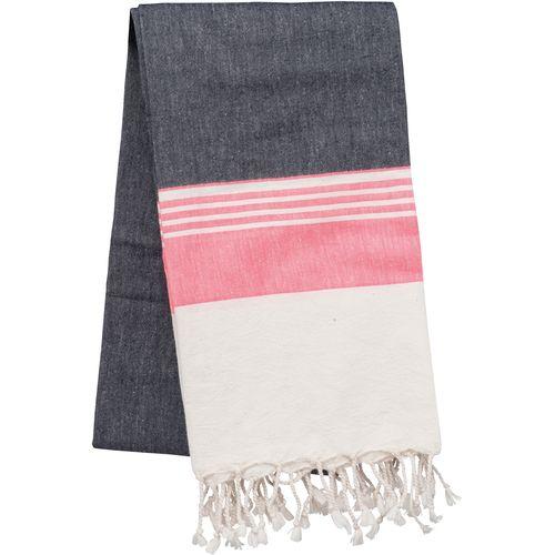 Achat Fouta à rayures - rose