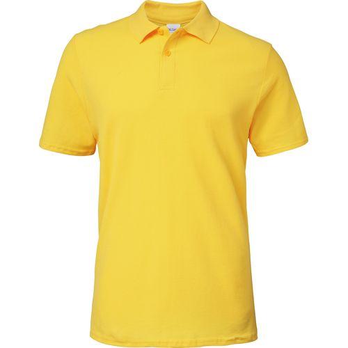 Achat Polo Homme Softstyle Double Piqué - jaune foncé